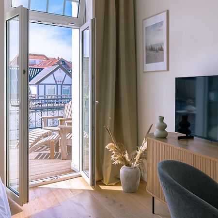 Kapitaenshaus Friedrich Franz - Premium Apartments 200 Meter Vom Strand Und Alten Strom Rostock Extérieur photo