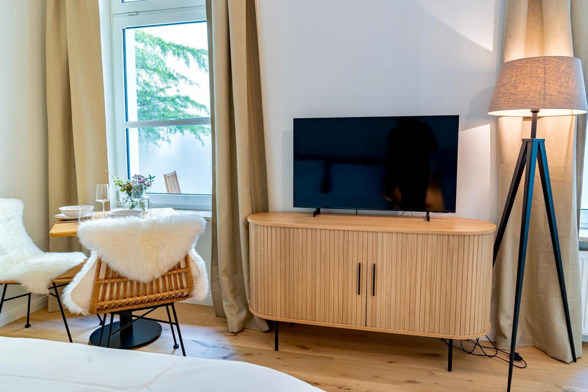 Kapitaenshaus Friedrich Franz - Premium Apartments 200 Meter Vom Strand Und Alten Strom Rostock Extérieur photo