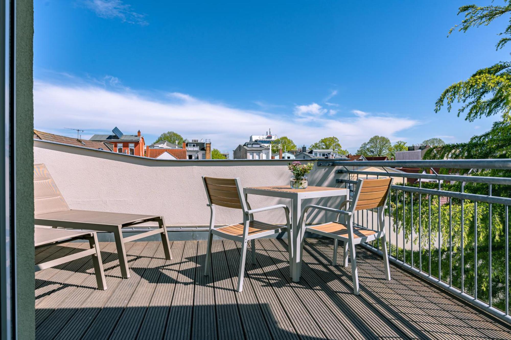 Kapitaenshaus Friedrich Franz - Premium Apartments 200 Meter Vom Strand Und Alten Strom Rostock Extérieur photo